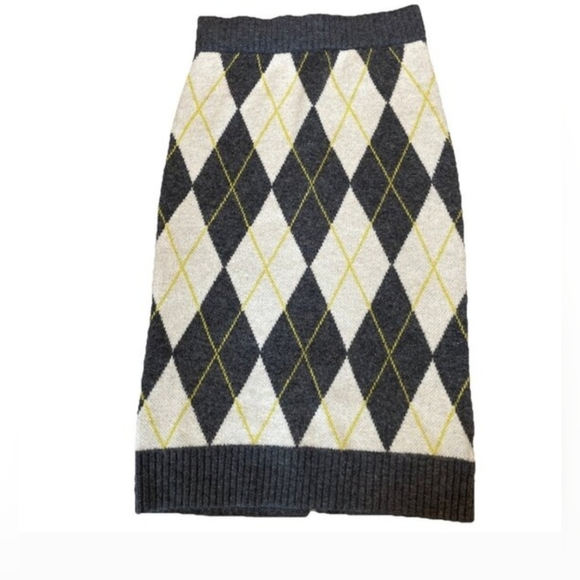 Pringle of Scotland x H&M Womens Large Skirt Jacquard Knit - Picture 3 of 10